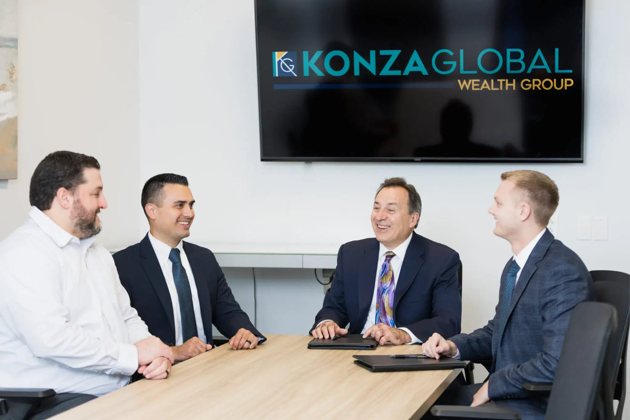 konza team during conforence meeting